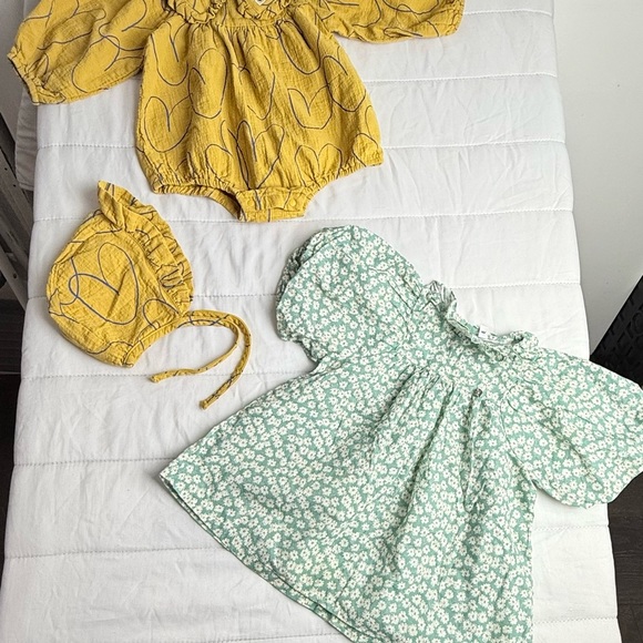 JELLY MALLOW Heart crush | floral print dress, likely from the brand Cuby & Mom - Picture 10 of 11